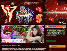 Tablet Screenshot of betspaceaffiliates.com